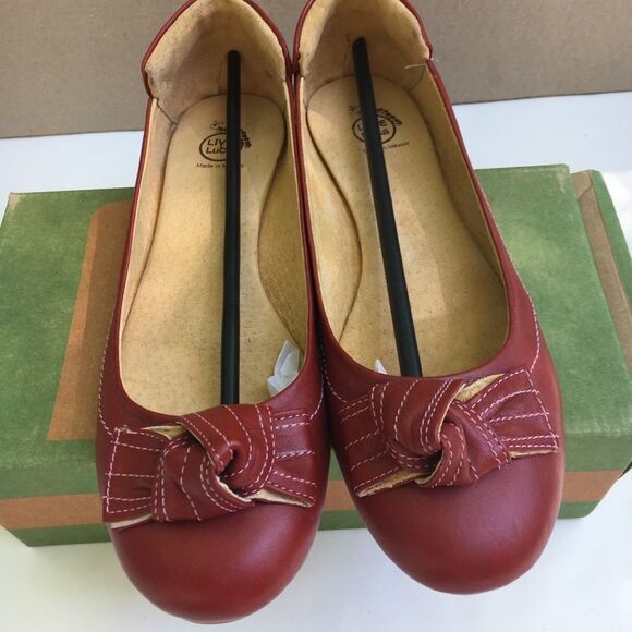 Livie & Luca Nola Real Leather Flats Ballet Pumps - Picture 2 of 4